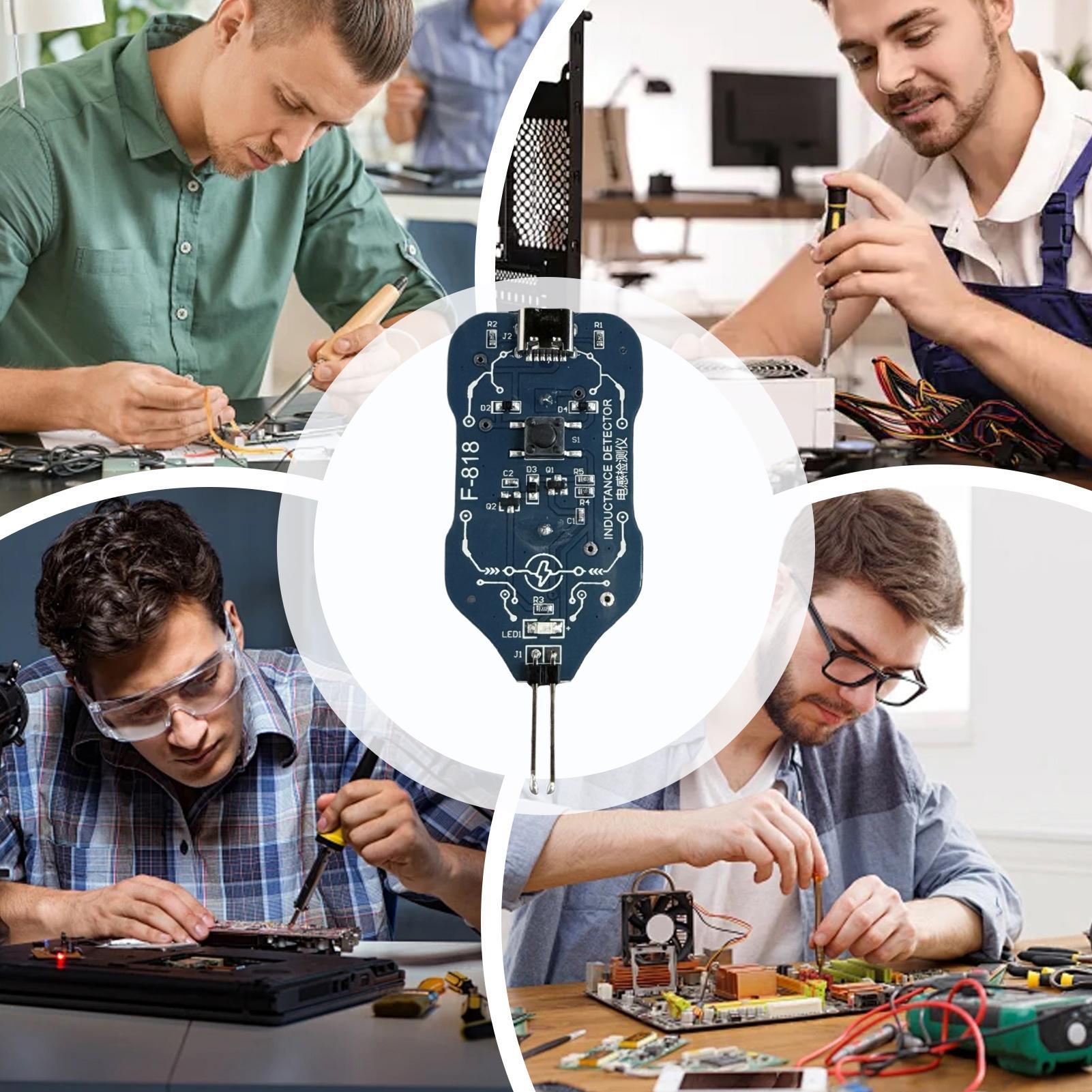 Electronics Repair For Beginners - Inductantietester Elektrische detector Inductantiemeter voor beginnende