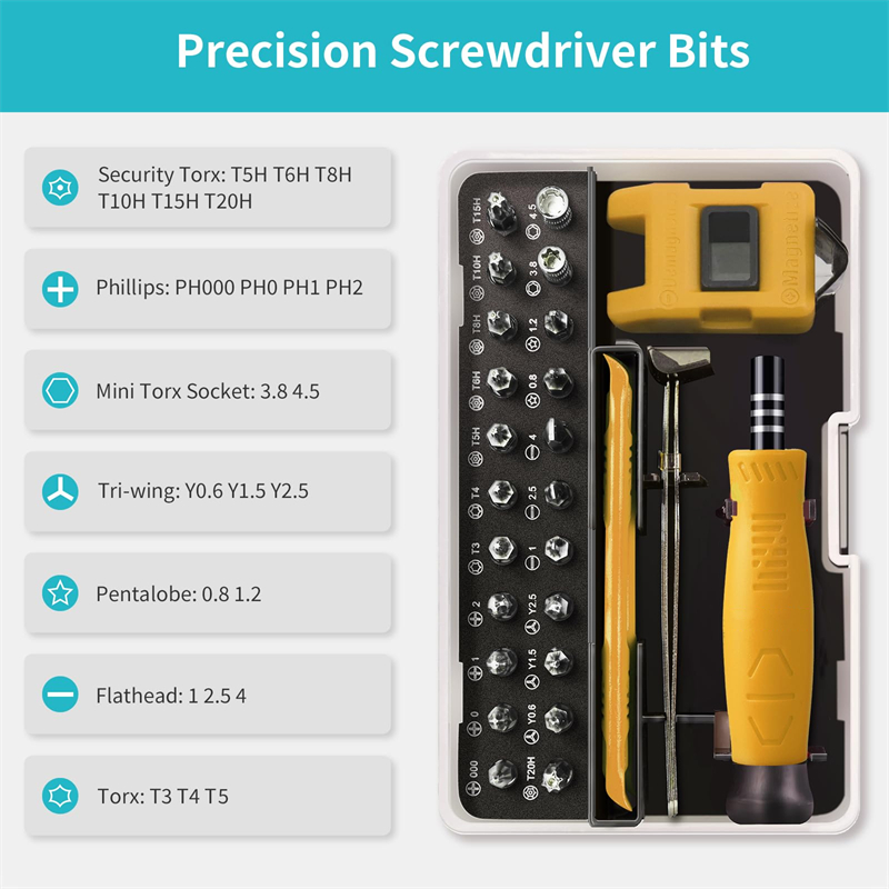 33-in-1 precisieschroevendraai - Electronics Repair For Beginners recensie en prijs