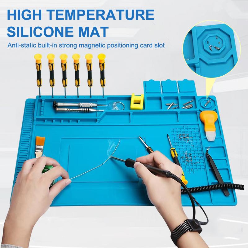 Magnetische antistatische sili - Electronics Repair Workbench recensie en prijs